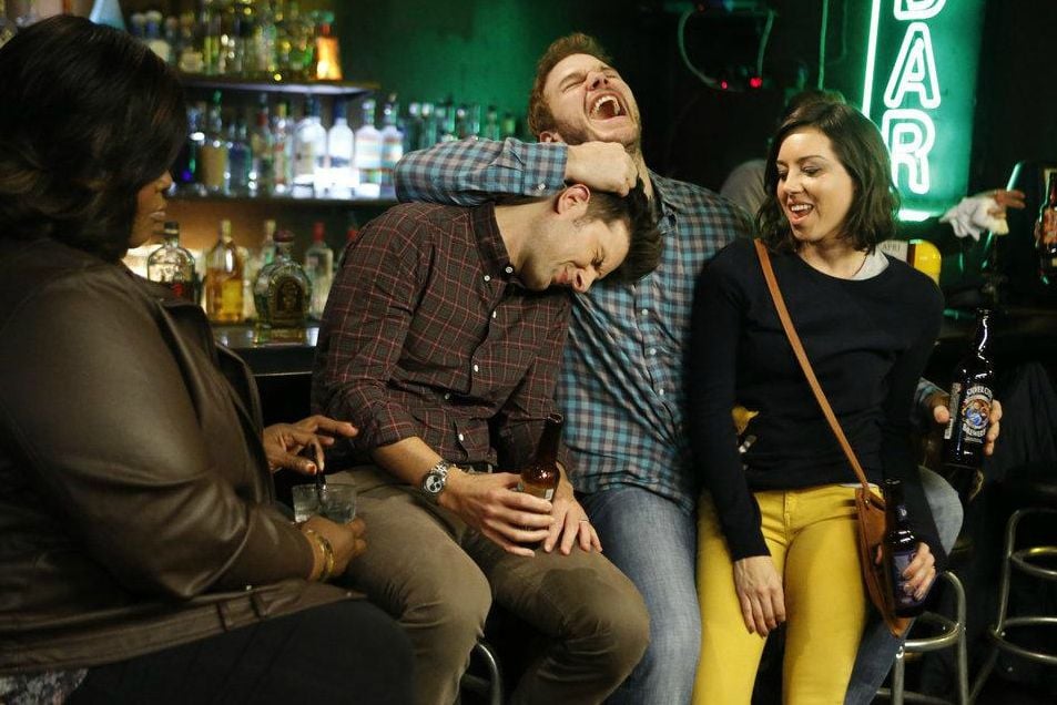 Parks and Recreation : Foto Aubrey Plaza, Chris Pratt, Adam Scott