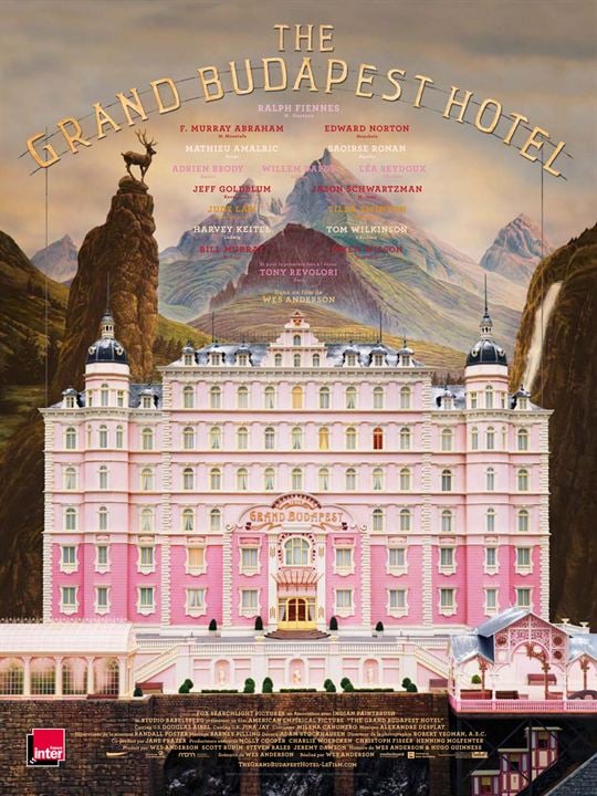 El gran Hotel Budapest : Cartel