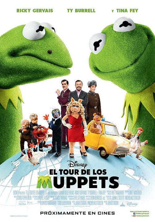 El tour de los Muppets : Cartel