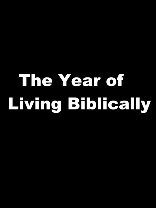 The Year of Living Biblically : Cartel