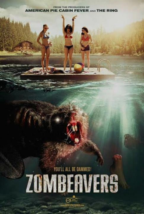 Zombeavers (Castores zombies) : Cartel