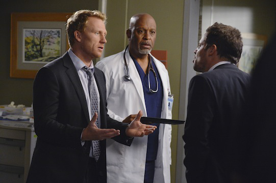 Anatomía de Grey : Foto Justin Chambers (I), James Pickens Jr., Kevin McKidd