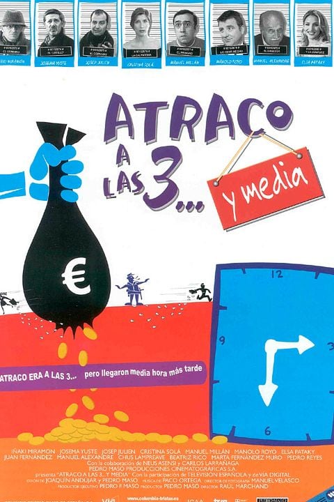 Atraco a las 3... y media : Cartel