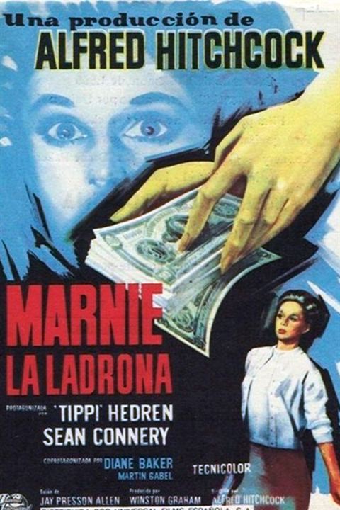 Marnie, la ladrona : Cartel