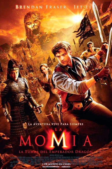 La Momia 3: La tumba del emperador dragón : Cartel