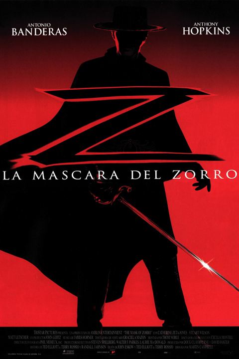La máscara del Zorro : Cartel