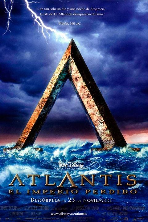 Atlantis: el imperio perdido : Cartel