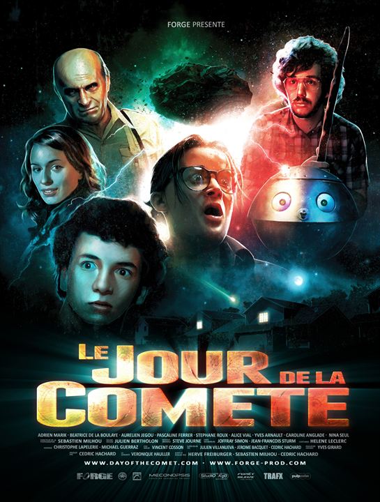 Le Jour de la comète : Cartel