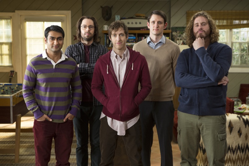 Silicon Valley : Foto Thomas Middleditch, Zach Woods, Kumail Nanjiani, Martin Starr, T.J. Miller