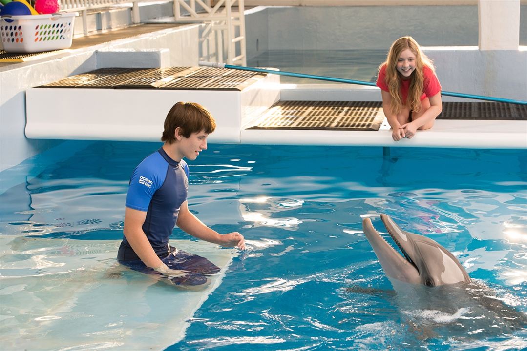 La gran aventura de Winter el delfín 2 : Foto Nathan Gamble, Cozi Zuehlsdorff