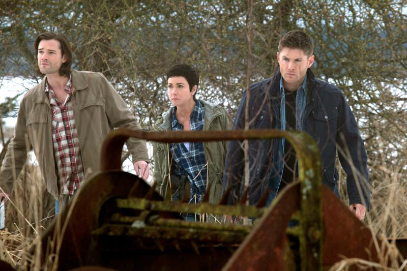 Sobrenatural : Foto Jensen Ackles, Kim Rhodes, Jared Padalecki