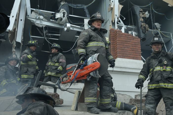 Chicago Fire : Foto Christian Stolte, David Eigenberg