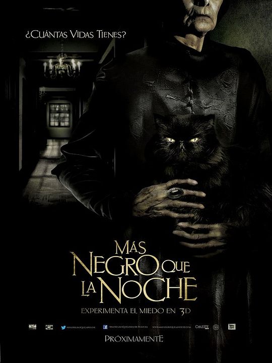 Más negro que la noche : Cartel