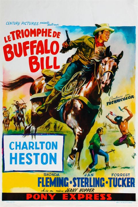 El triunfo de Buffalo Bill : Cartel