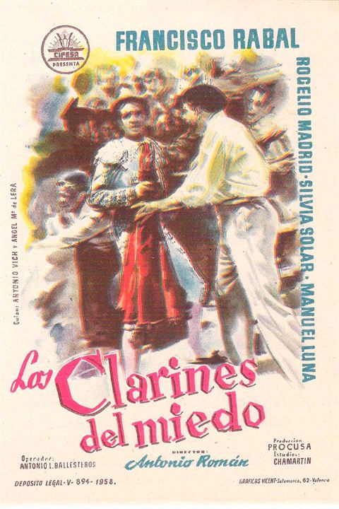 Los clarines del miedo : Cartel