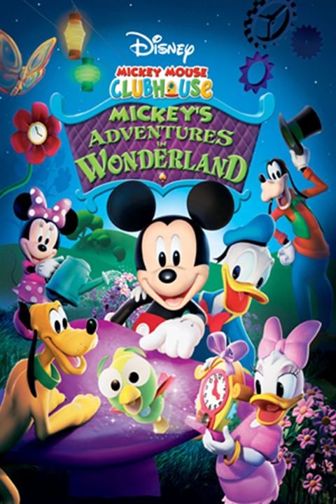 Mickey en el País de las Maravillas : Cartel