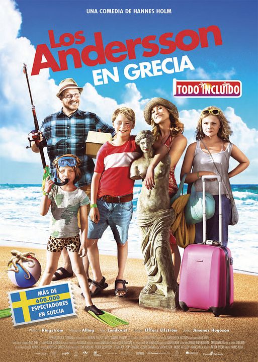 Los Andersson en Grecia : Cartel