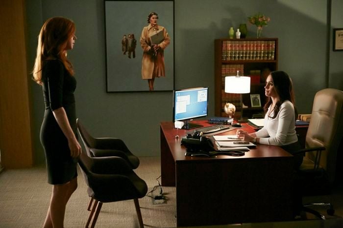 Suits: la clave del éxito : Foto Sarah Rafferty, Meghan Markle