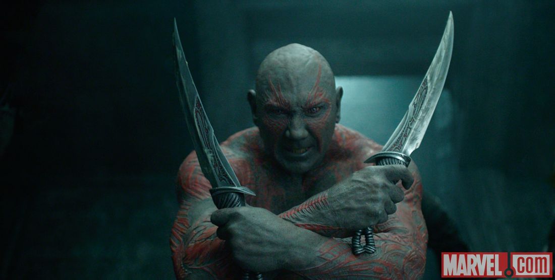Guardianes de la galaxia : Foto Dave Bautista