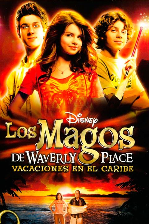 Los magos de Waverly Place. Vacaciones en el Caribe : Cartel