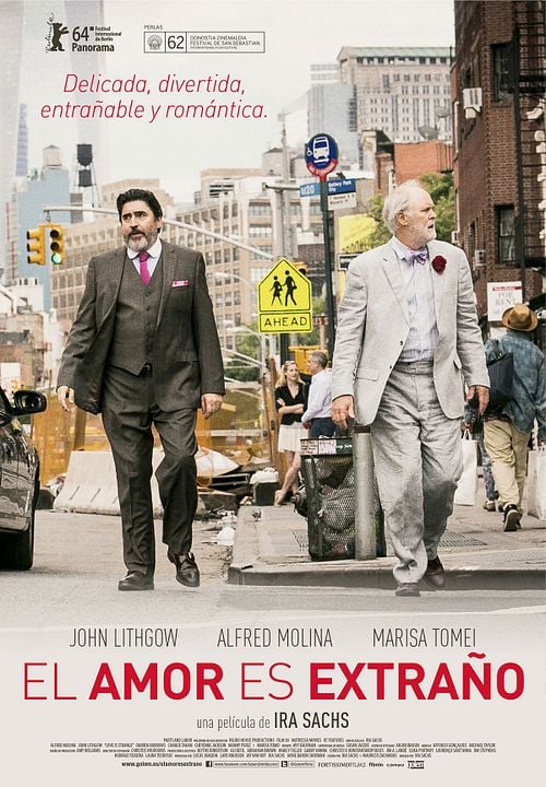 El amor es extraño : Cartel