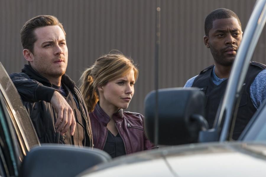 Chicago PD : Foto LaRoyce Hawkins, Sophia Bush, Jesse Lee Soffer