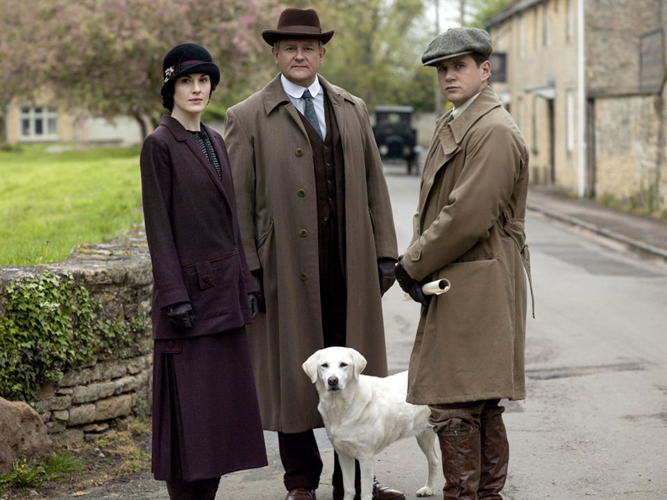 Downton Abbey : Foto Hugh Bonneville, Allen Leech, Michelle Dockery