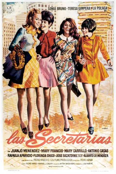 Las secretarias : Cartel