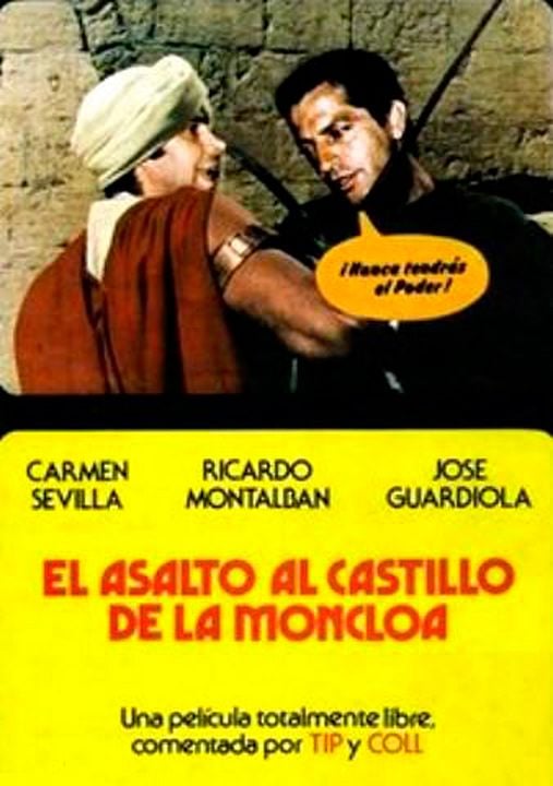 El asalto al castillo de la Moncloa : Cartel