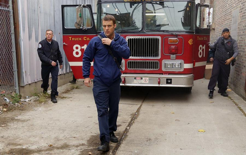 Chicago Fire : Foto David Eigenberg, Joe Minoso, Jesse Spencer