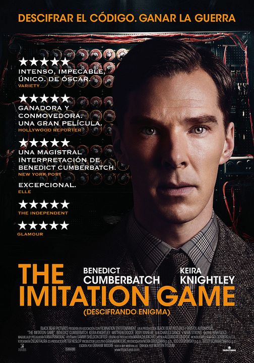 The Imitation Game (Descifrando Enigma) : Cartel