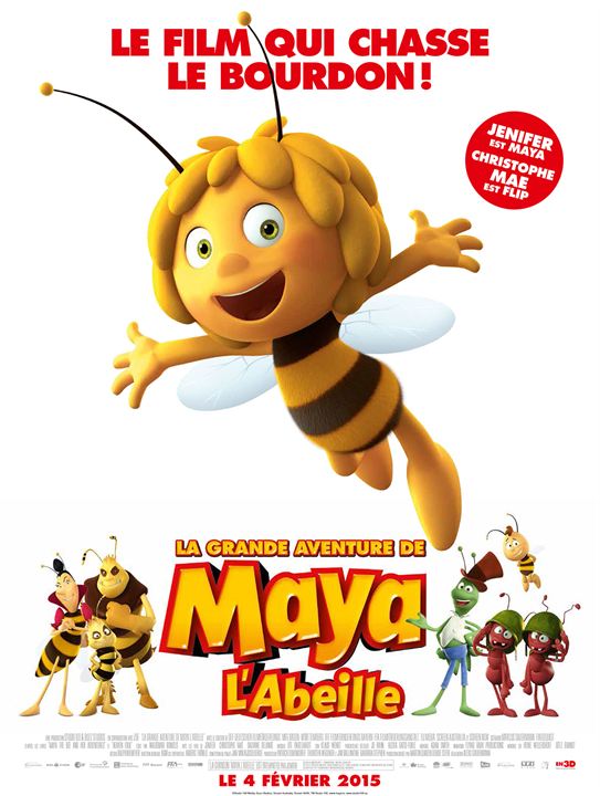 La abeja Maya. La película : Cartel