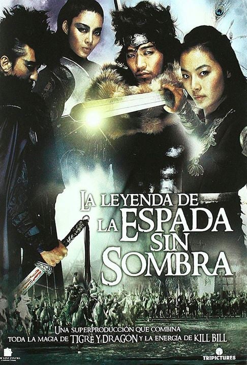 La leyenda de la espada sin sombra : Cartel