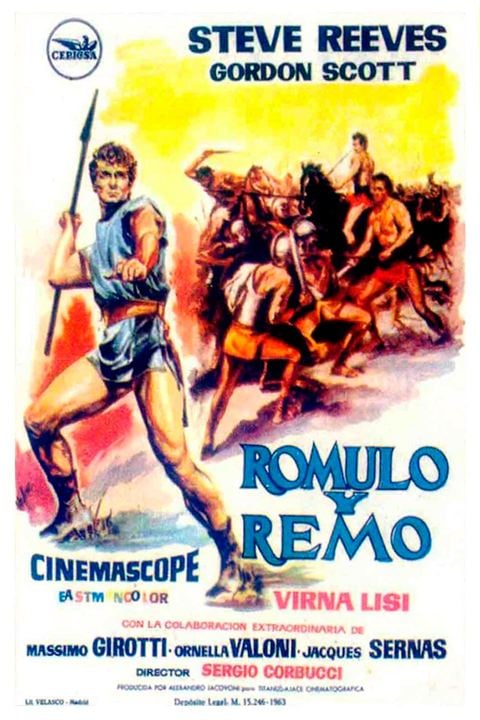 Rómulo y Remo : Cartel