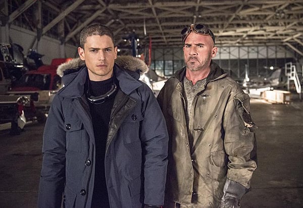 The Flash : Cartel Wentworth Miller, Dominic Purcell