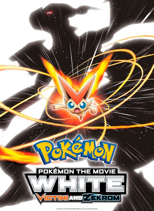 La película Pokémon Blanco: Victini y Zekrom : Cartel