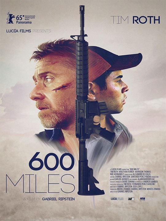 600 millas : Cartel