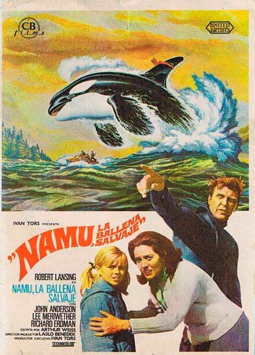 Namu, la ballena salvaje : Cartel