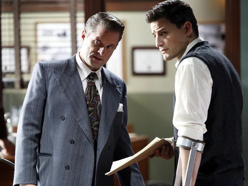 Marvel Agente Carter : Foto Shea Whigham, Enver Gjokaj