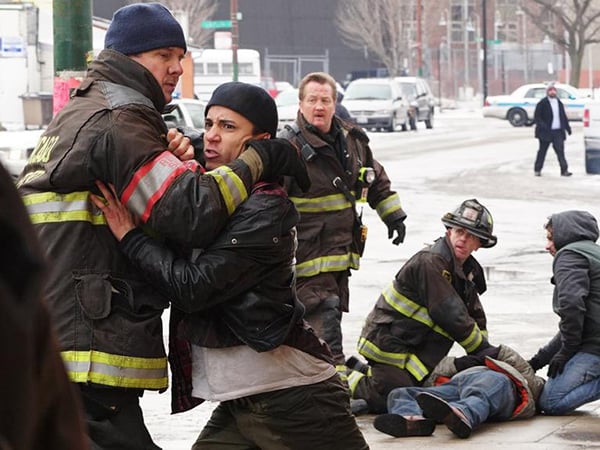 Chicago Fire : Foto David Eigenberg, Christian Stolte, Kenny Johnson