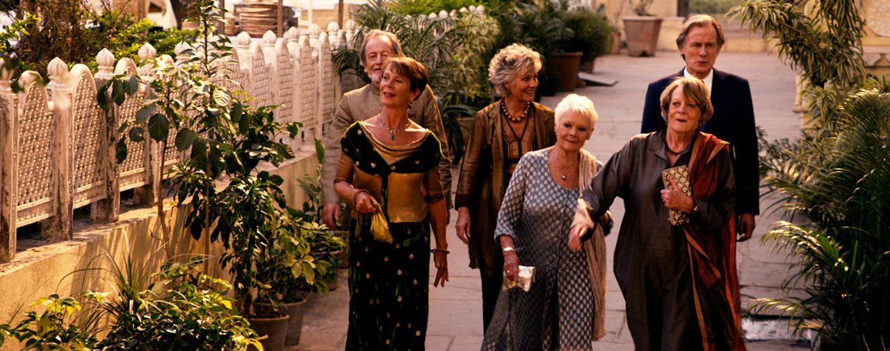 El nuevo exótico Hotel Marigold : Foto Diana Hardcastle, Judi Dench, Celia Imrie, Ronald Pickup, Maggie Smith, Bill Nighy