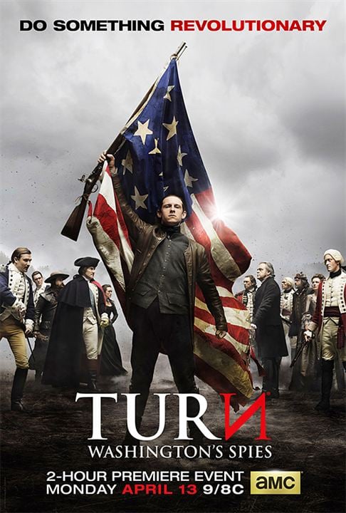 Turn: espías de Washington : Cartel