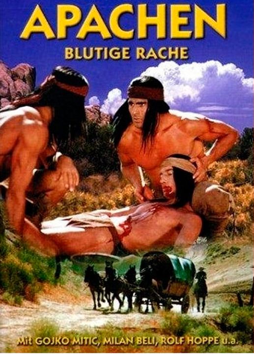 El último ataque de los apaches : Cartel