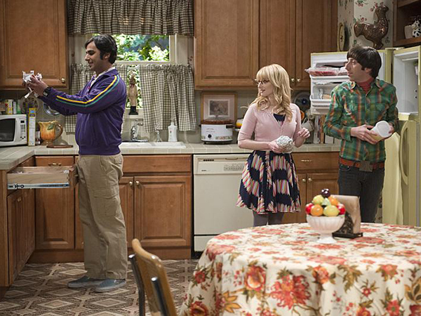 The Big Bang Theory : Foto Kunal Nayyar, Melissa Rauch, Simon Helberg