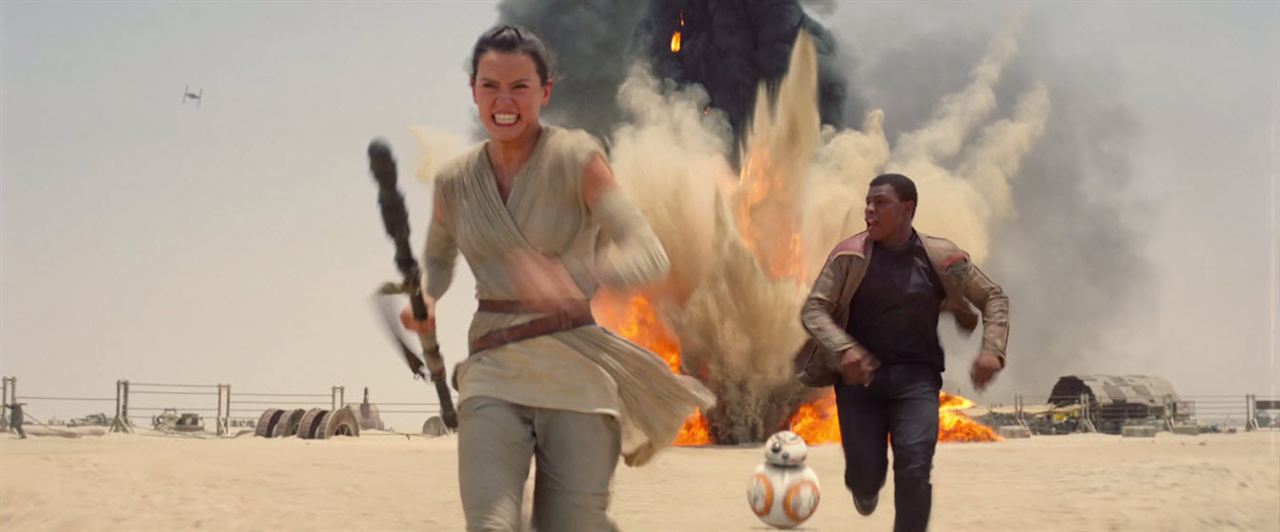 Star Wars: El despertar de la Fuerza : Foto John Boyega, Daisy Ridley