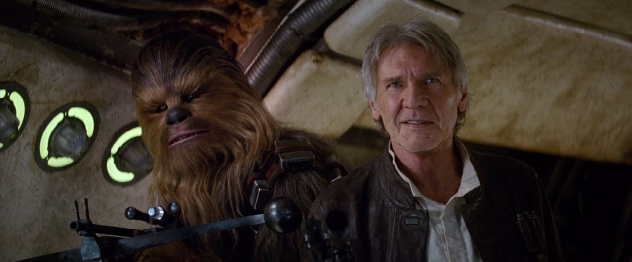 Star Wars: El despertar de la Fuerza : Foto Harrison Ford, Peter Mayhew