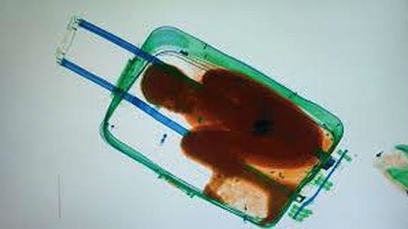 El niño de la maleta : Cartel