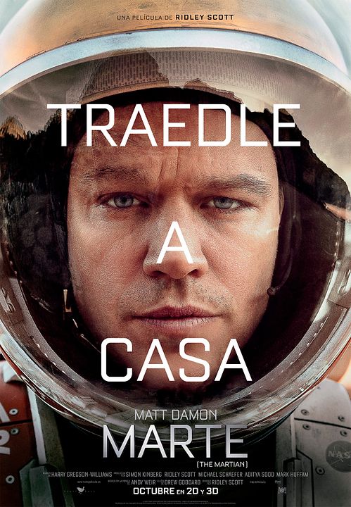 Marte (The Martian) : Cartel