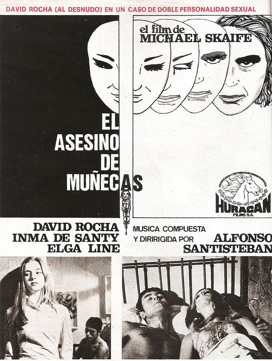 El asesino de muñecas : Cartel