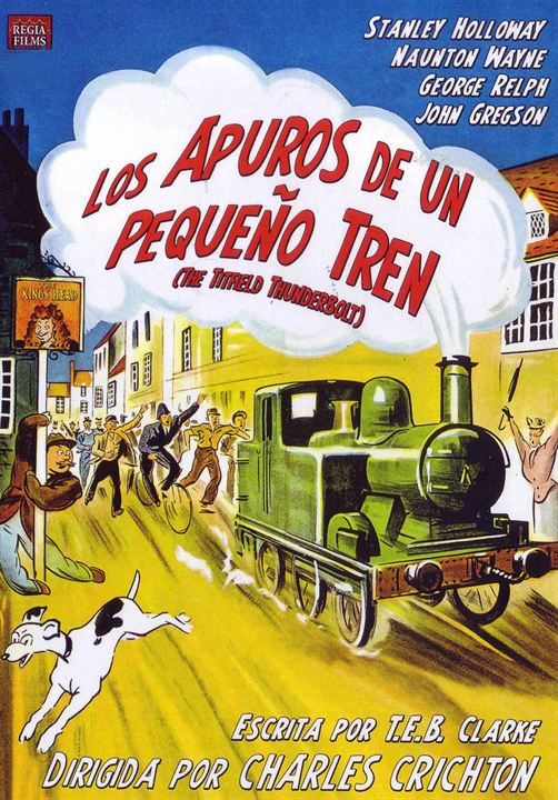 Los apuros de un pequeño tren : Cartel